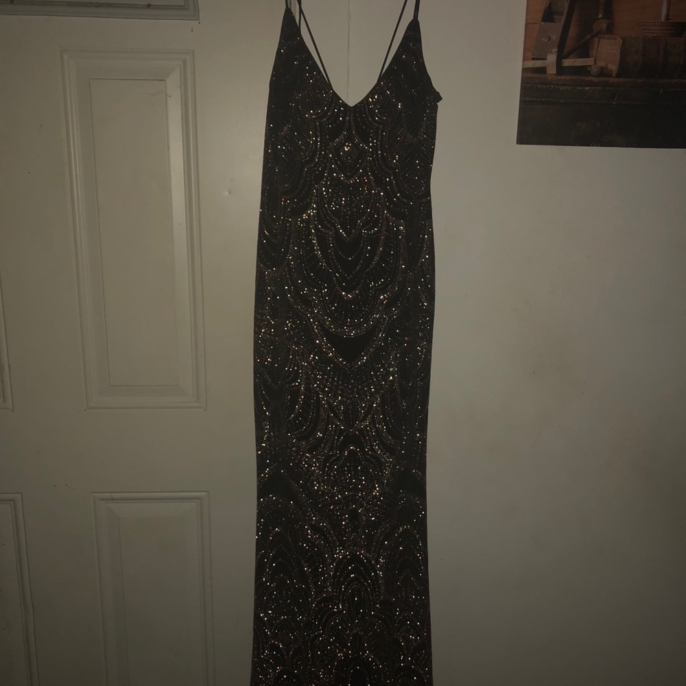 Floor length homecoming/prom dress